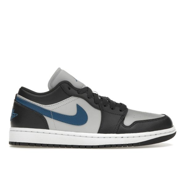 Air Jordan 1 Low Anthracite Industrial Blue    - (DC0774-040)