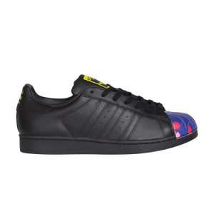 adidas Pharrell x Superstar Supershell Black Core-Black Yellow (S83353)