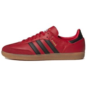 adidas FC Bayern  x Samba Team Power Red Black Team-Power-Red-2 Core-Black Gum (HQ7031)