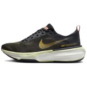 Nike ZoomX Invincible Run Flyknit 3 Black Bronzine Olive-Aura Amber-Brown (DR2615-004)