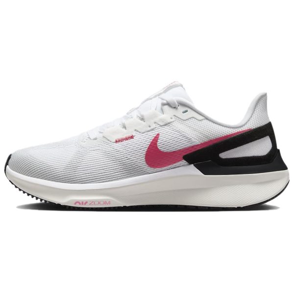 Nike Air Zoom Structure 25 White Aster Pink Black   Pure-Platinum (DJ7884-106)