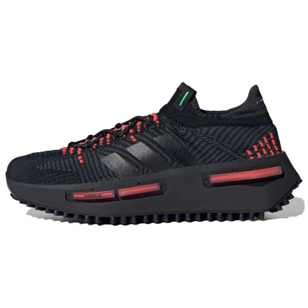 adidas NMDS1 Black Orange Lime Core-Black Carbon Flash-Lime (IE4588)