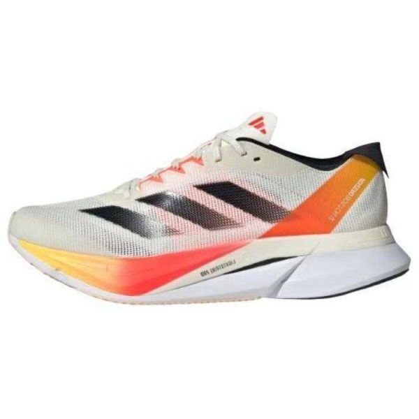 Adidas Adizero Boston 12 Ivory Pack   Cream Core-Black Solar-Red (IG3320)