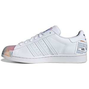 adidas Superstar Multi Logo White Cloud-White Blue (GX2717)