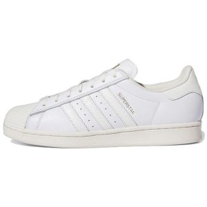 Adidas   Superstar ADV White Cracked Leather Cloud-White Chalk-White (IG7575)