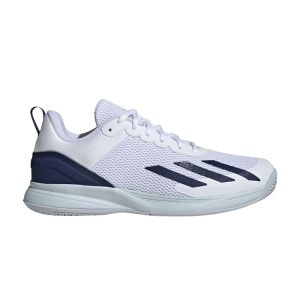 Adidas CourtFlash Speed White Halo Blue   Cloud-White Dark-Blue (IF9113)