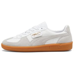 Puma Palermo Leather White Glacial Grey Gum (396464-12)