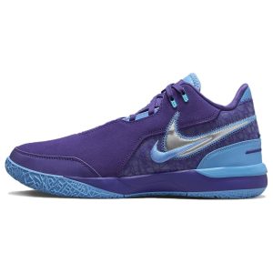 Nike Zoom LeBron NXXT Gen AMPD EP Summit Lake Hornets Purple Field-Purple Metallic-Silver (FJ1567-500)