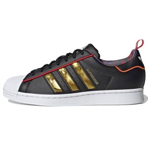 Adidas Superstar Chinese New Year - Year Of The Ox    Core-Black Gold-Metallic Scarlet (S24184)