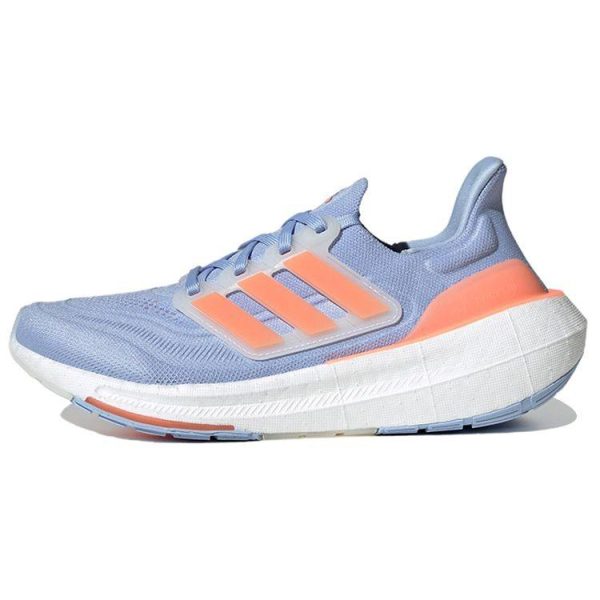 Adidas UltraBoost Light Blue Dawn Coral   Coral-Fusion Blue-Fusion (HQ6347)