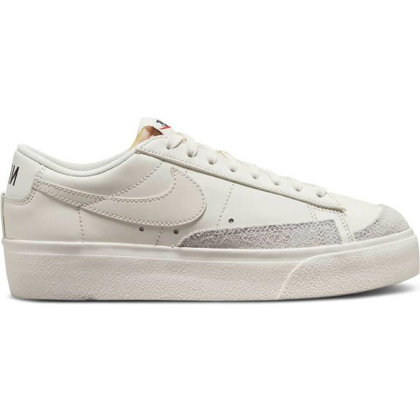 Nike Blazer Low Platform Triple Sail Womens (DJ0292-105)  цвета