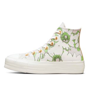 Converse Chuck Taylor All Star Lift Platform Crafted Florals (A00652-C)