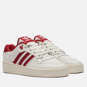 кроссовки adidas Rivalry Low (JI4662) белого цвета