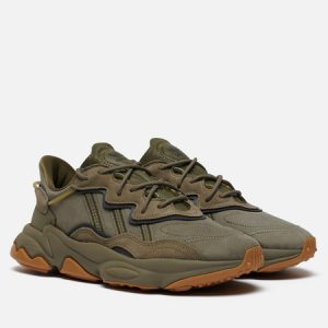 кроссовки adidas Ozweego (KROSSOVKI-ADIDAS-ORIGINALS-OZWEEGO-TRACE-CARGO-NIGHT-CARGO-RAW-KHAKI)  цвета