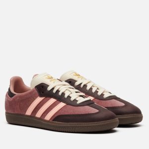 кроссовки adidas Samba OG (JI2682) коричневого цвета