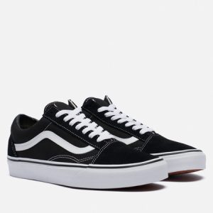 кеды Vans Old Skool (KEDY-VANS-OLD-SKOOL-BLACK) черного цвета
