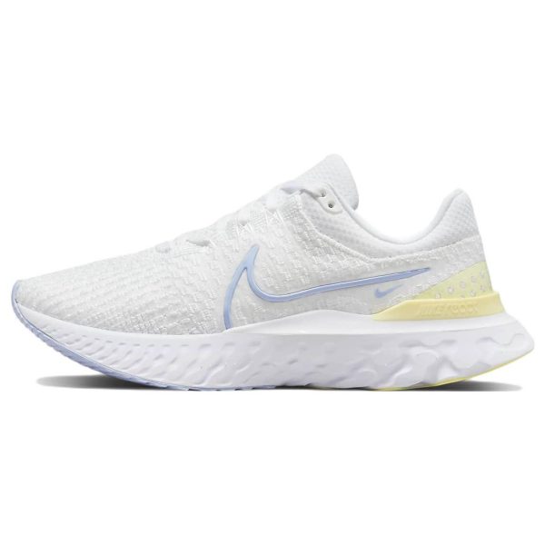 Nike React Infinity Run Flyknit 3 White Light Marine   Citron-Tint (DD3024-10036)