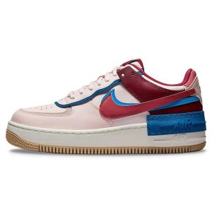 Nike Air Force 1 Shadow Soft Pink Canyon Rust Light-Soft-Pink Fossil-Stone Team-Red (CI0919-60143)