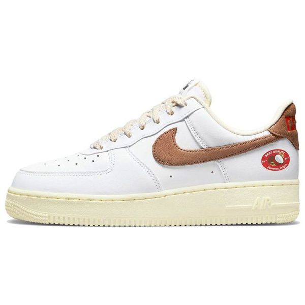 Nike Air Force 1 07 LX Coconut White Coconut-Milk Team-Orange (DJ9943-10141)