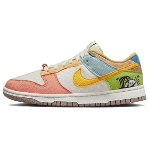 Nike Dunk Low SE Sun Club White Sail Light-Madder-Root (DQ0265-10036)