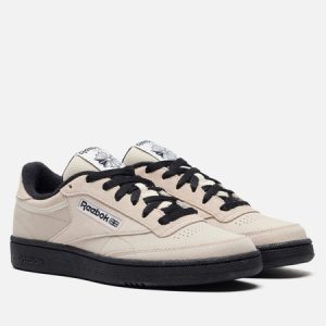 кроссовки Reebok Club C 85 (100209021) бежевого цвета