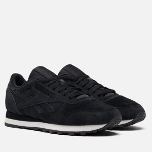 кроссовки Reebok Classic Leather (100209484) черного цвета