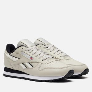 кроссовки Reebok Classic Leather (100209487) бежевого цвета