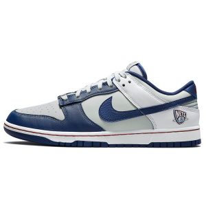 Nike NBA x Dunk Low EMB 75th Anniversary    Nets White Grey-Fog Blue-Void (DD3363-00146)