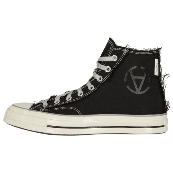 Converse Slam Jam x Chuck 70 High Punk Rock Black Silver Egret (172319C37)