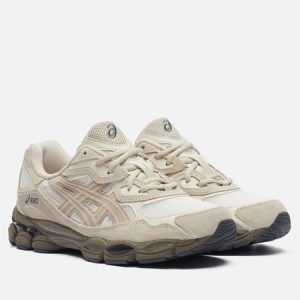 кроссовки ASICS Gel-Nyc (1203A383-105) бежевого цвета
