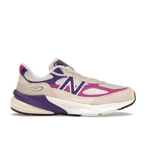 New Balance Teddy Santis x 990v6 Made in USA Macadamia Nut Magenta Purple Magenta-Pop (U990TD641.5)
