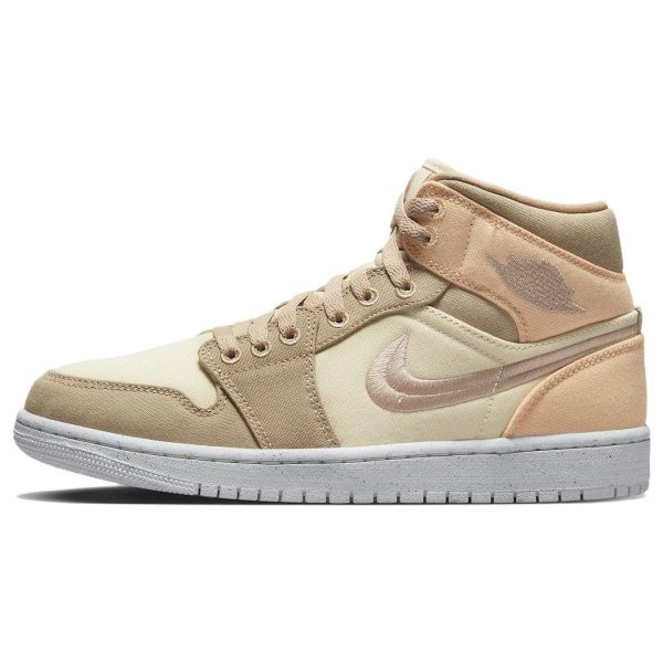 Air Jordan 1 Mid SE Muslin Canvas   - - (DV0427-10236)