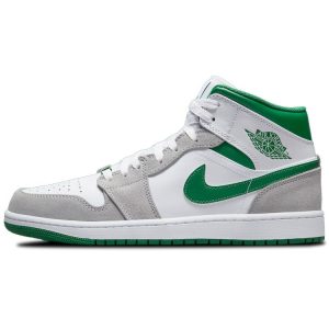 Air Jordan 1 Mid SE Grey Pine Green    -- (DC7294-10342)