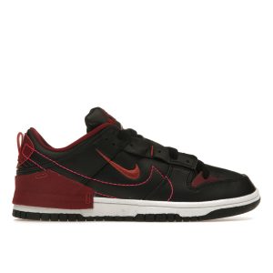 Nike Dunk Low Disrupt 2 Black Dark Beetroot Canyon-Rust Team-Red (DV4024-00336)