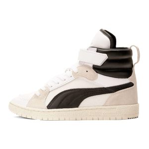 Puma Ralph Sampson Mid High Court Regal   Cream Whisper-White Black (382228-0238)