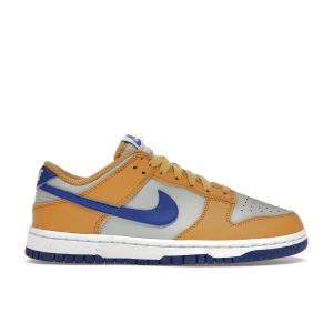 Nike Dunk Low Next Nature Wheat Gold Royal  Hyper-Royal Light-Silver (DN1431-70038)