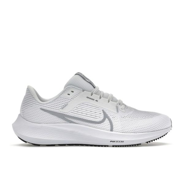 Nike Air Zoom Pegasus 40 White Photon Dust Black Wolf-Grey (DV3853-10244)