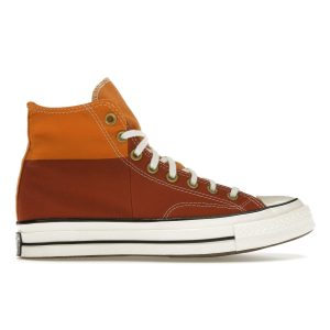 Converse Chuck 70 High Colorblock -   Monarch Rugged Orange Red Egret A (02552C38)