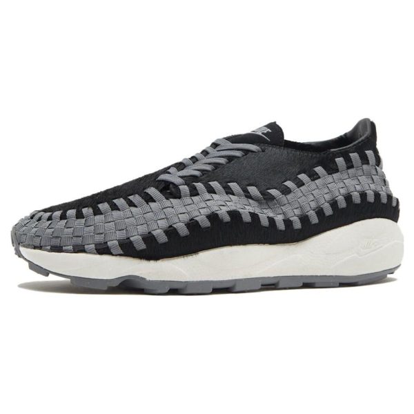 Nike Air Footscape Woven Black Smoke Grey   Sail (FB1959-00136)