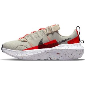 Nike Crater Impact Light Bone Bright Crimson (CW2386-00342)