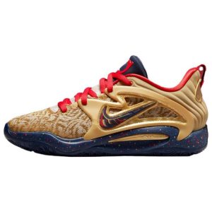 Nike KD 15 EP Olympic Gold Metallic-Gold University-Red (DM1054-70044)
