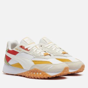 кроссовки Puma Blacktop Rider Multicolor (395907-09) бежевого цвета