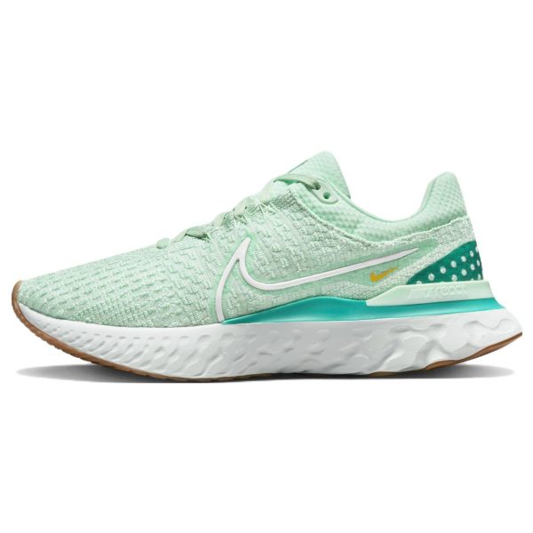 Nike React Infinity Run Flyknit 3 Mint Foam Green Enamel-Green Neptune-Green (DD3024-30136)