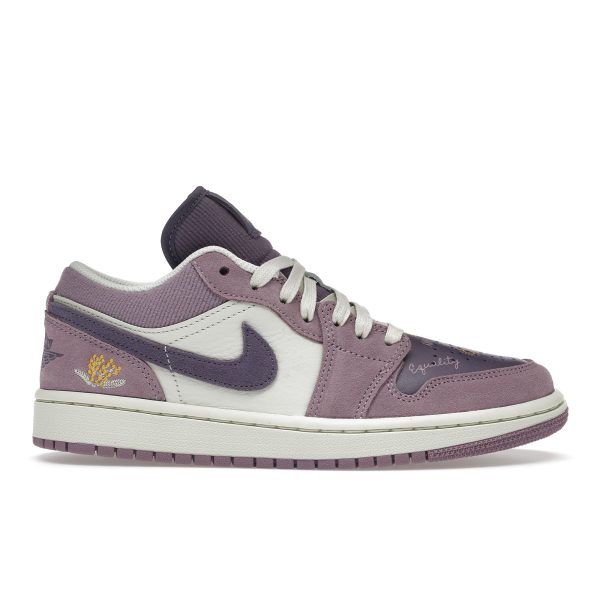 Air Jordan 1 Low International Womens Day Purple Amethyst-Wave Canyon-Purple (DR8057-50044)