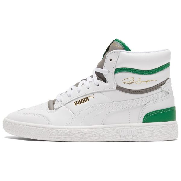 Puma Ralph Sampson Mid White Amazon Green Steel-Grey (370847-2037)