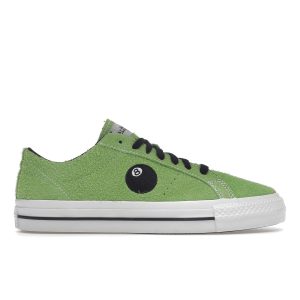 Converse Stussy x One Star Pro Low 8 Ball Green Green-Flash White A (03712C46.5)
