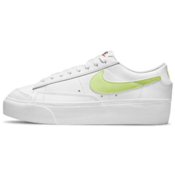 Nike Blazer Low Platform White Light Lemon Twist (DJ0292-10240)