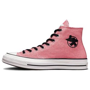 Converse   Stussy x Chuck 70 High Surfman Pink Plumeria Black A (02052C44)