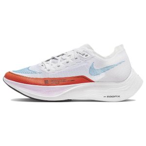 Nike ZoomX Vaporfly Next 2 White Rush Orange   Doll Laser-Blue (CU4123-10236)