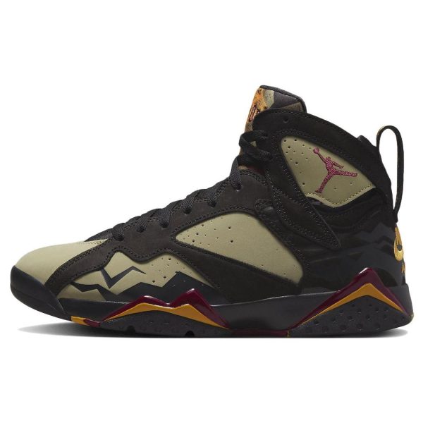 Air Jordan 7 Retro Black Olive   Cherrywood-Red Neutral-Olive Chutney (DN9782-00142)